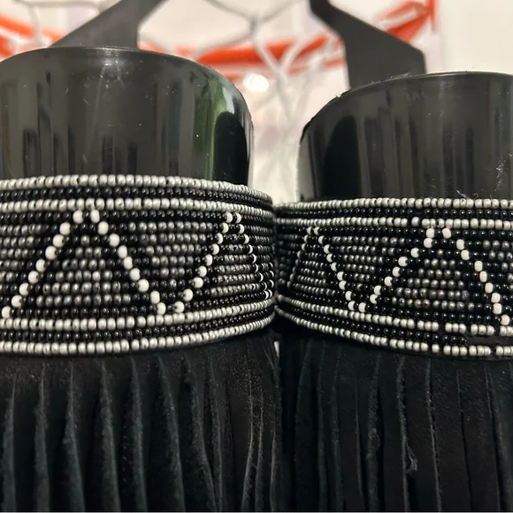 Denise Suede Fringe Boot - Picture 7 of 16